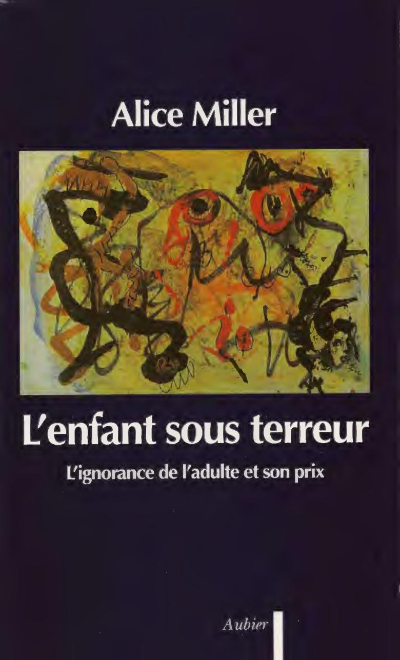 L'enfant sous terreur