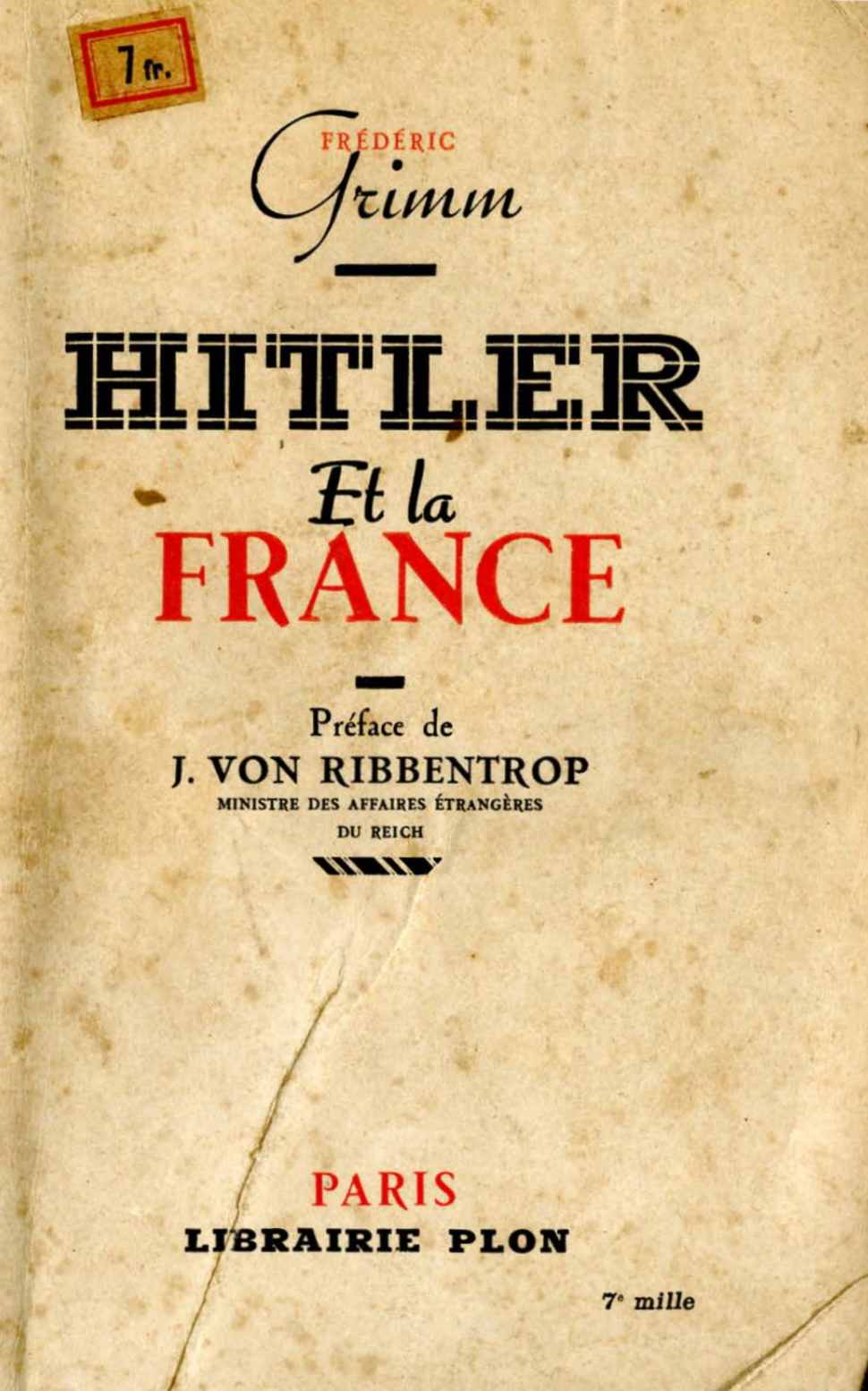 Hitler et la France