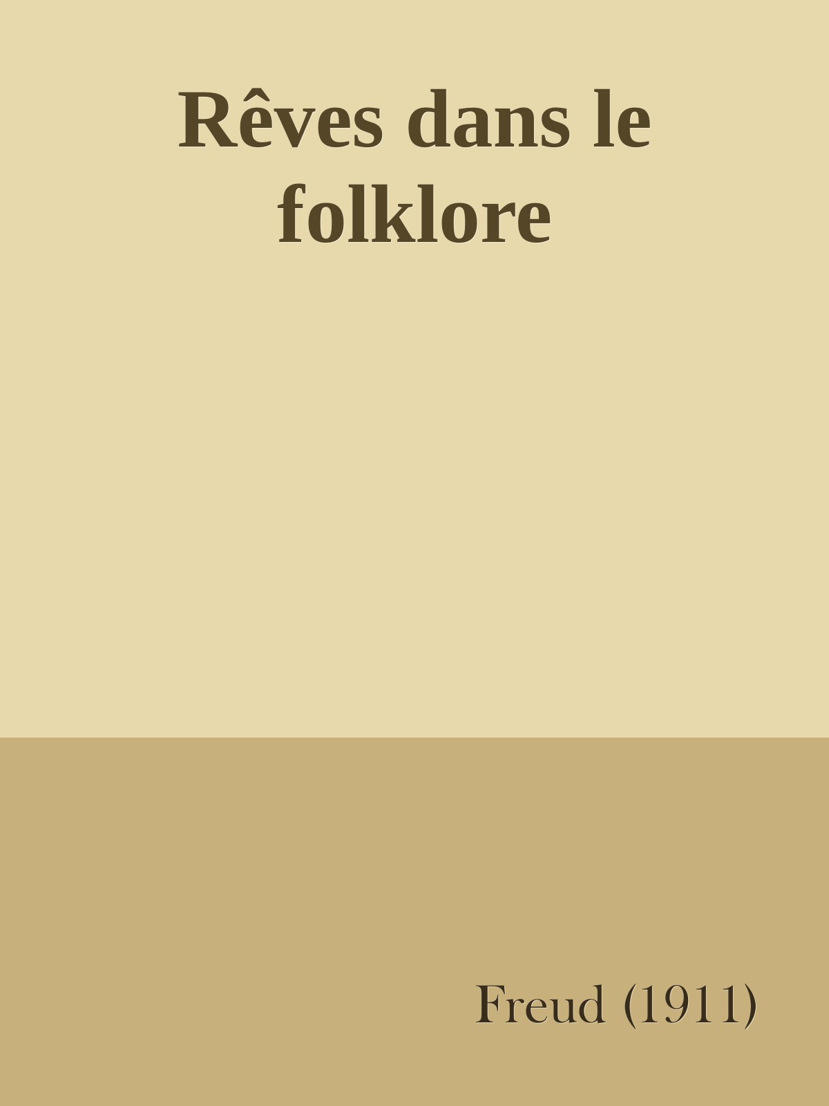 Rêves dans le folklore