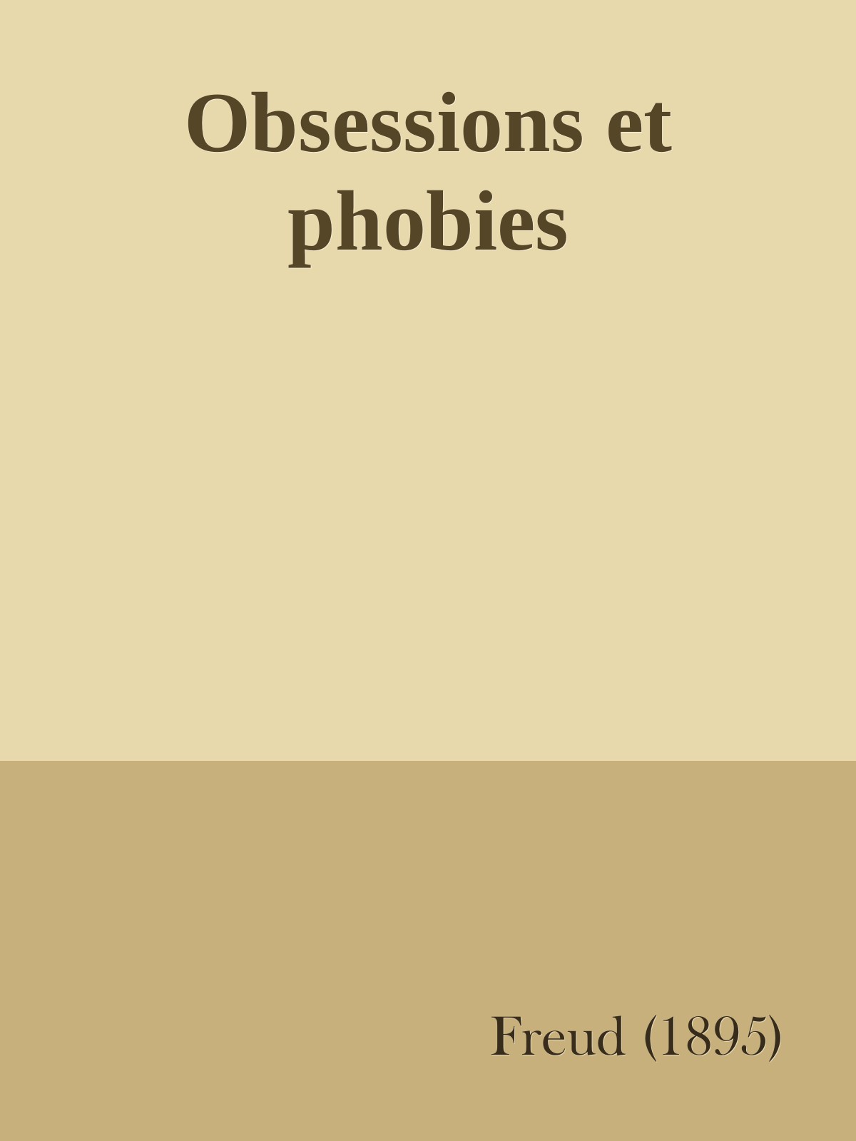 Obsessions et phobies