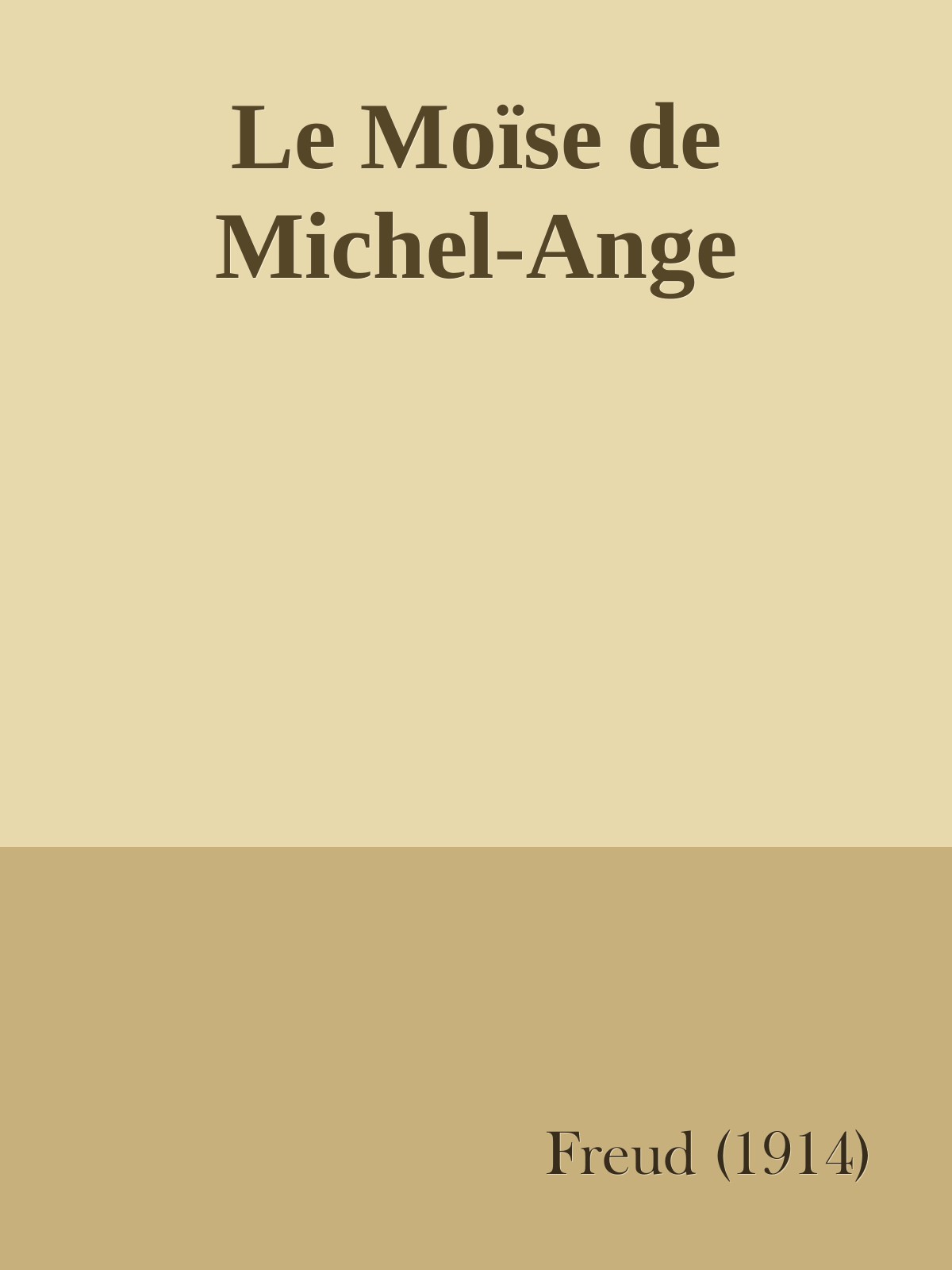 Le Moïse de Michel-Ange