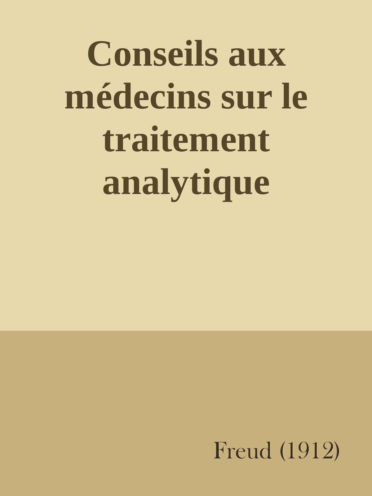 Conseils aux médecins sur le traitement analytique