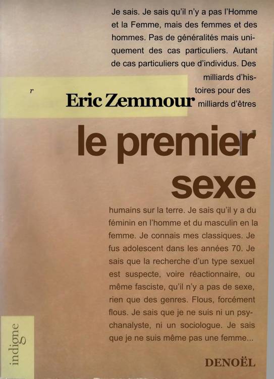 Le premier sexe