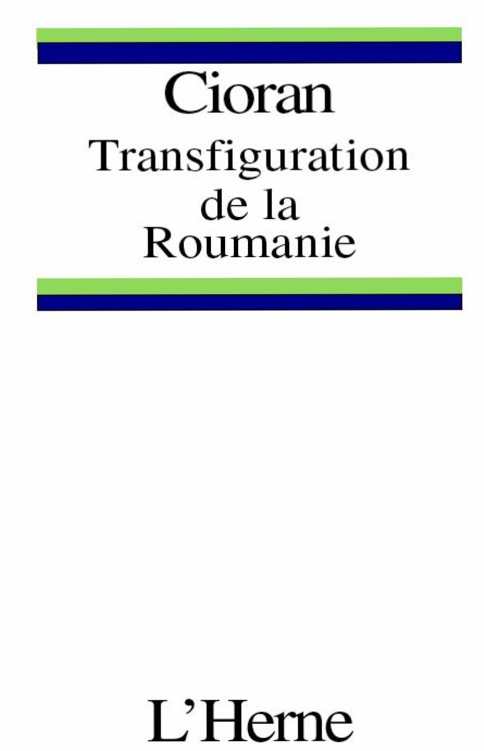 Transfiguration de la Roumanie