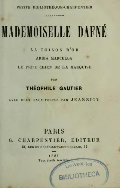 Mademoiselle Dafné