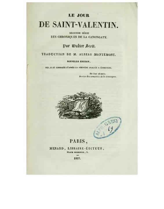 Le Jour de Saint-Valentin