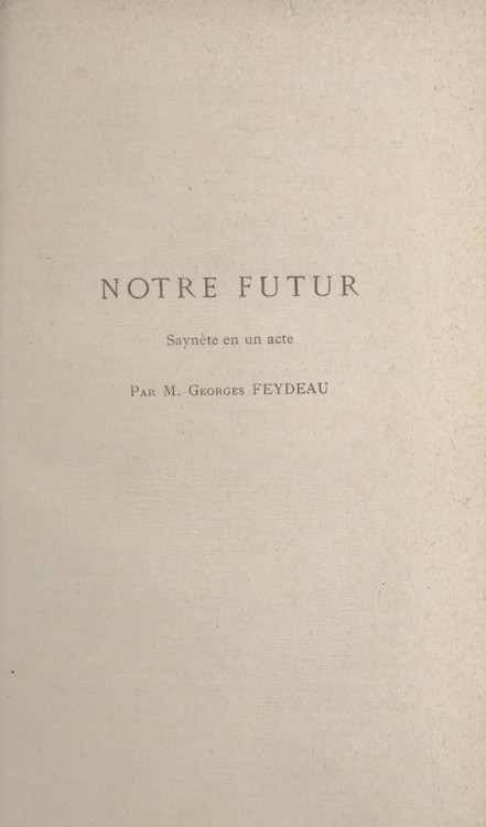 Notre futur