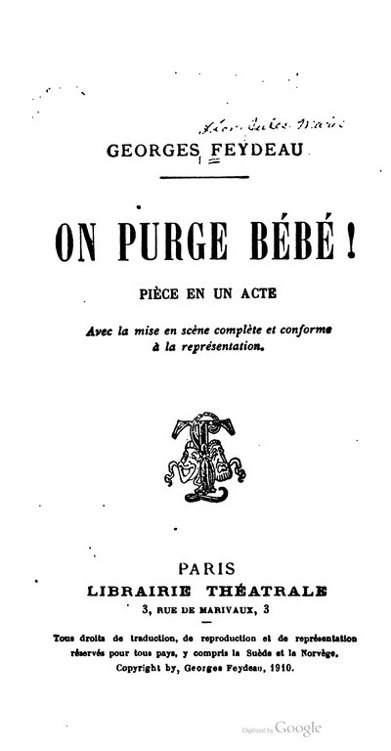 On purge bébé
