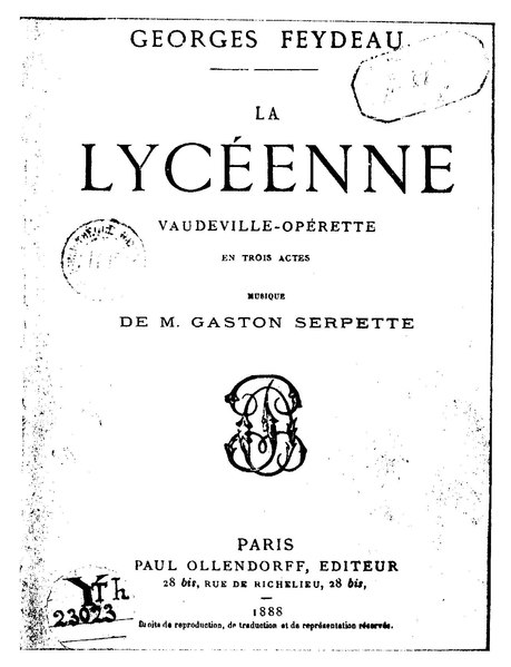La Lycéenne