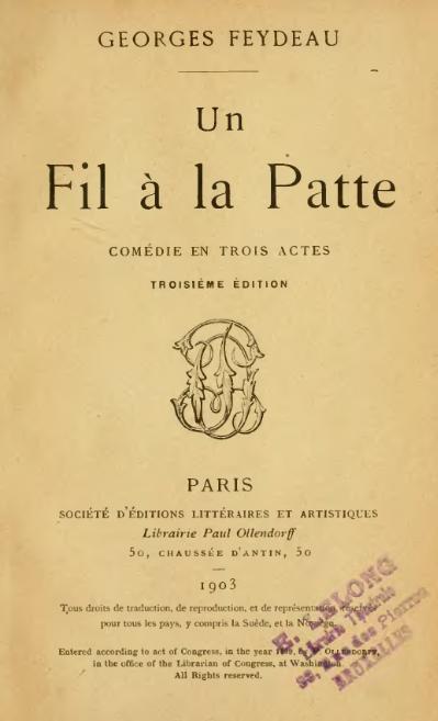 Un fil à la patte