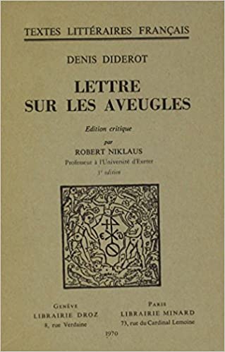 Lettre sur les aveugles à l’usage de ceux qui voient
