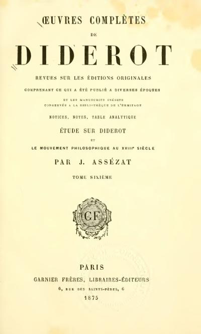 Jacques le Fataliste et son maître