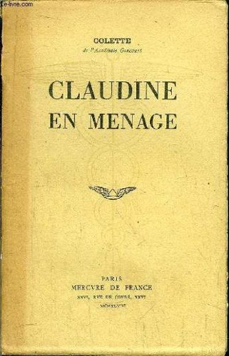 Claudine en ménage