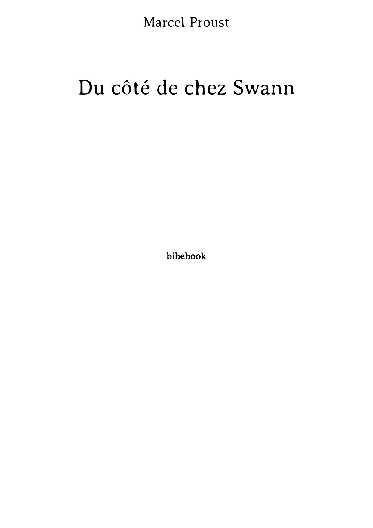 Du côté de chez Swann