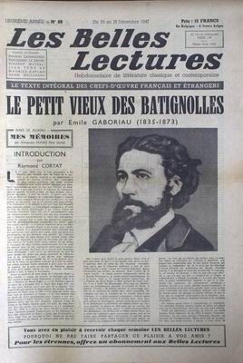 Le Petit Vieux des Batignolles