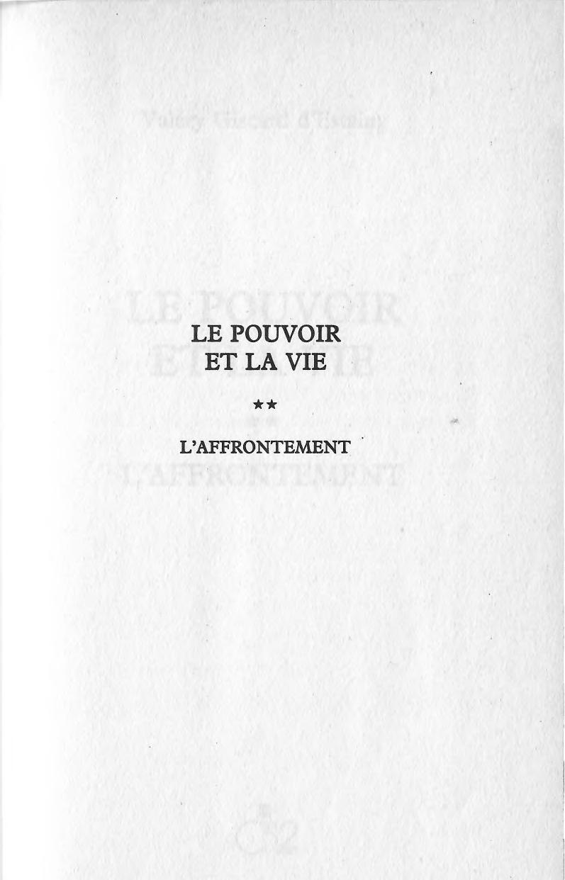 Le pouvoir et la vie