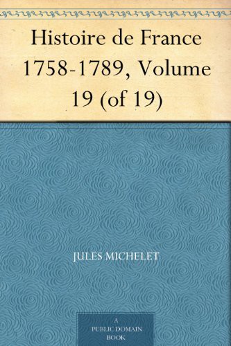 Histoire De France 1758-1789