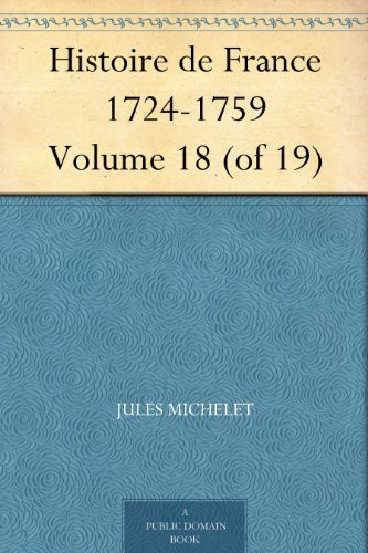 Histoire De France 1724-1759