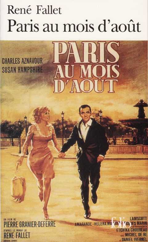 Paris au mois d'août