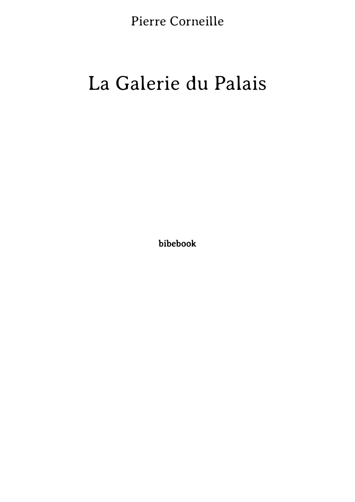 La Galerie du Palais