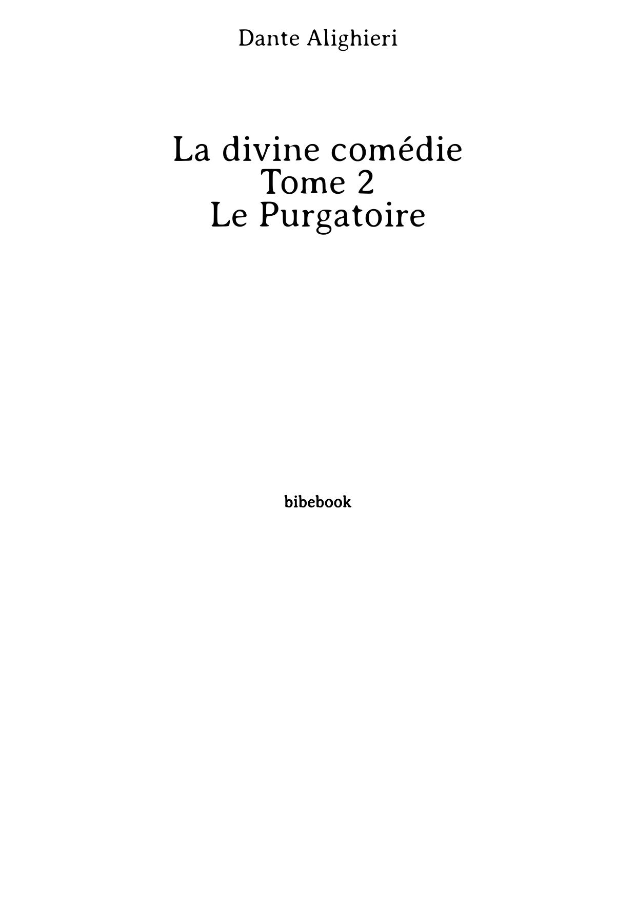 Le Purgatoire