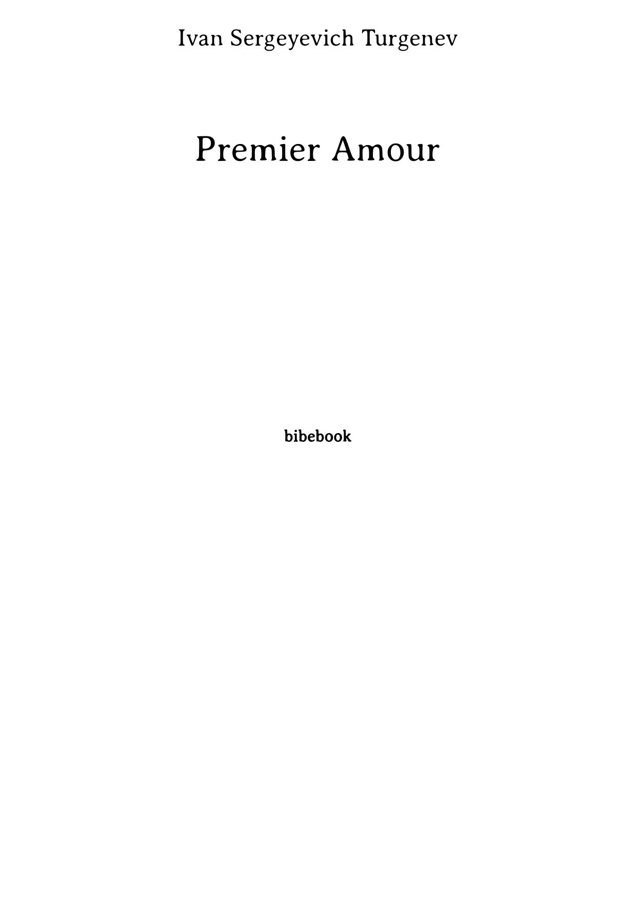 Premier Amour