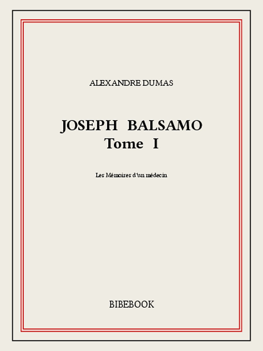 Joseph Balsamo I