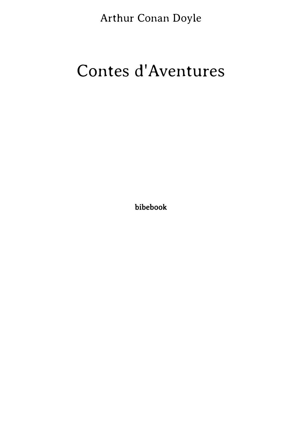 Contes d'Aventures