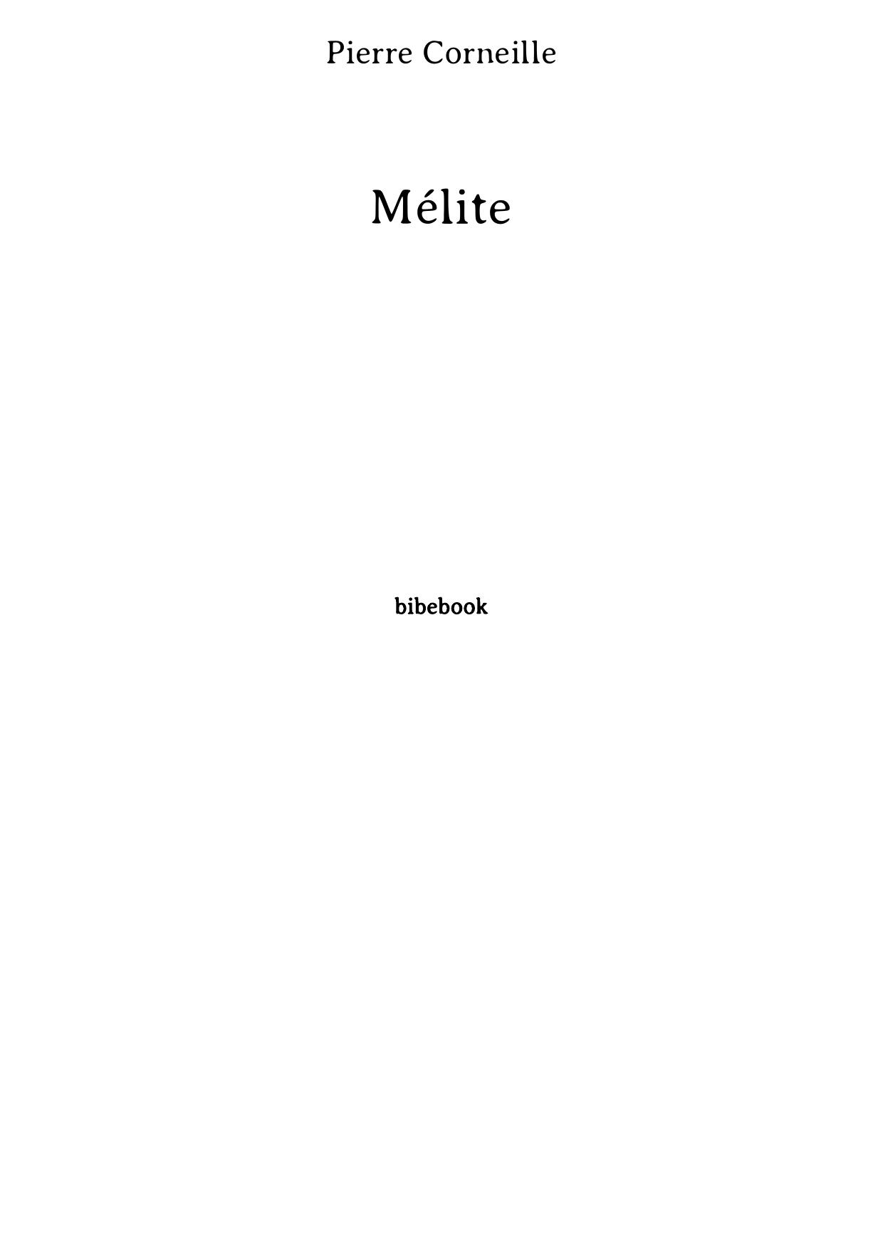 Mélite