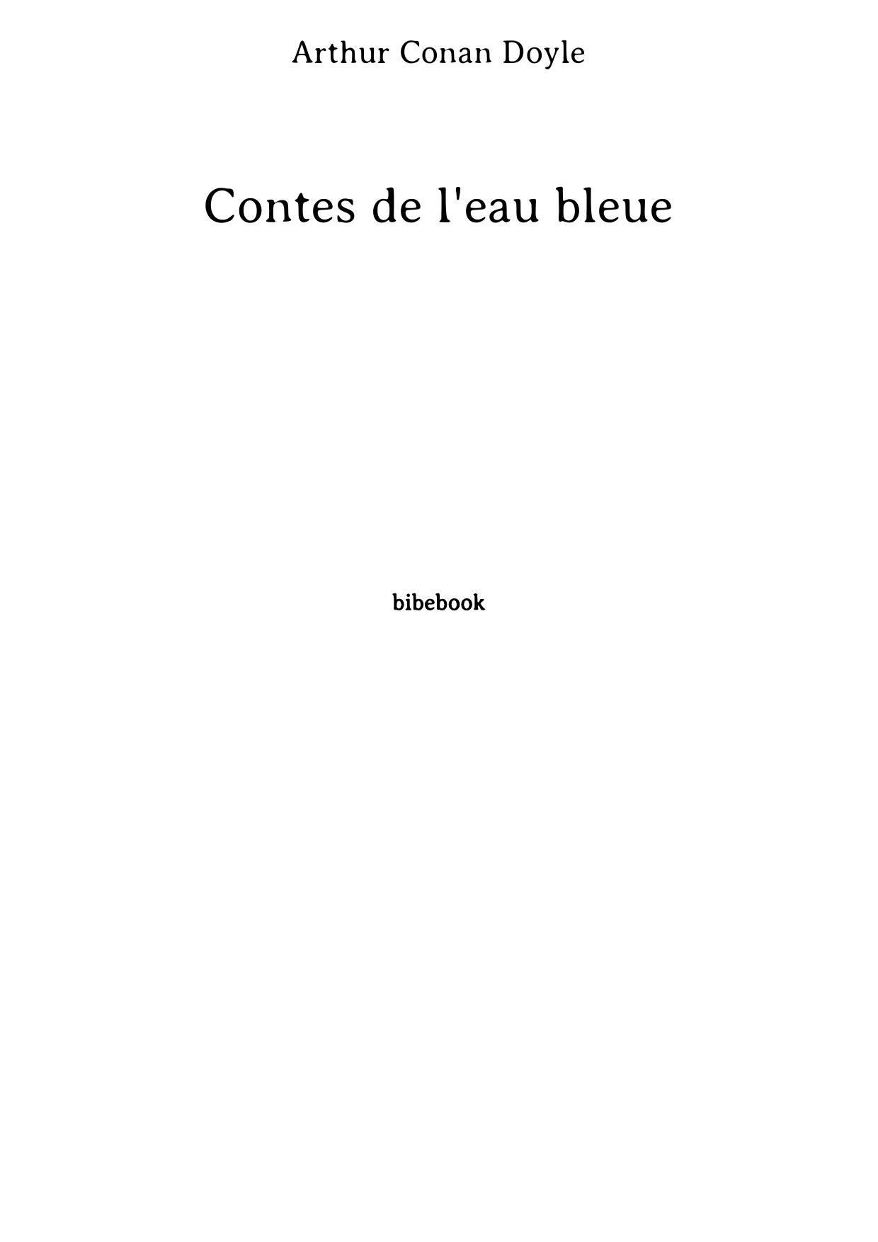 Contes de l'eau bleue