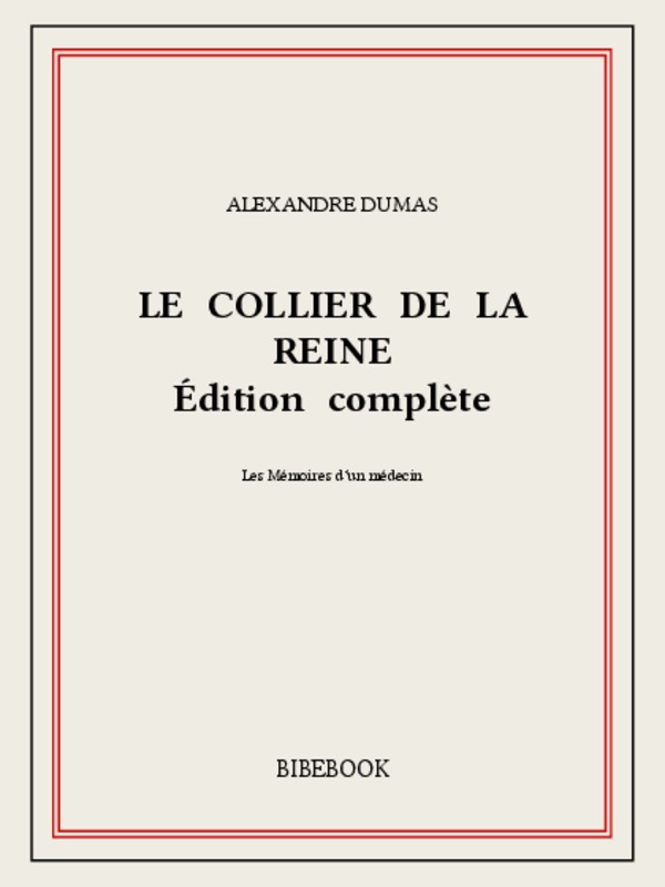 Le collier de la reine