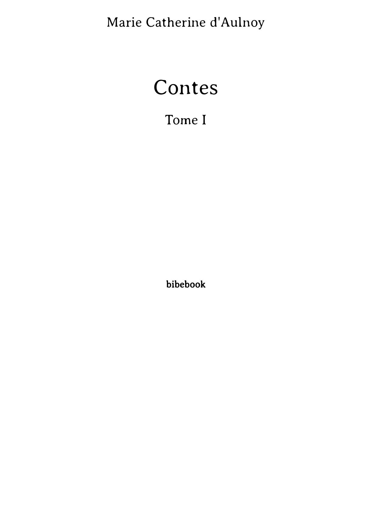 Contes - Tome I