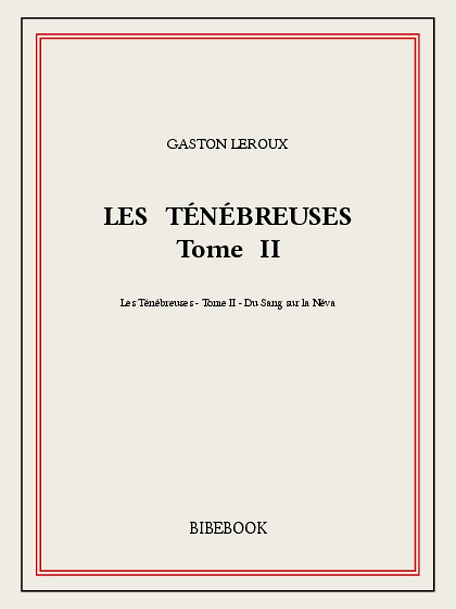 Du sang sur la Néva