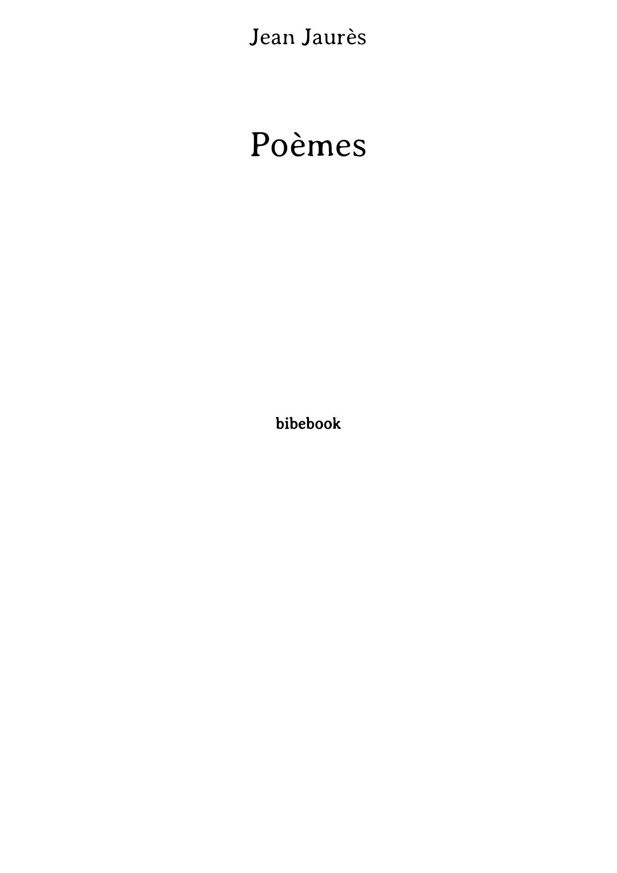 Poèmes