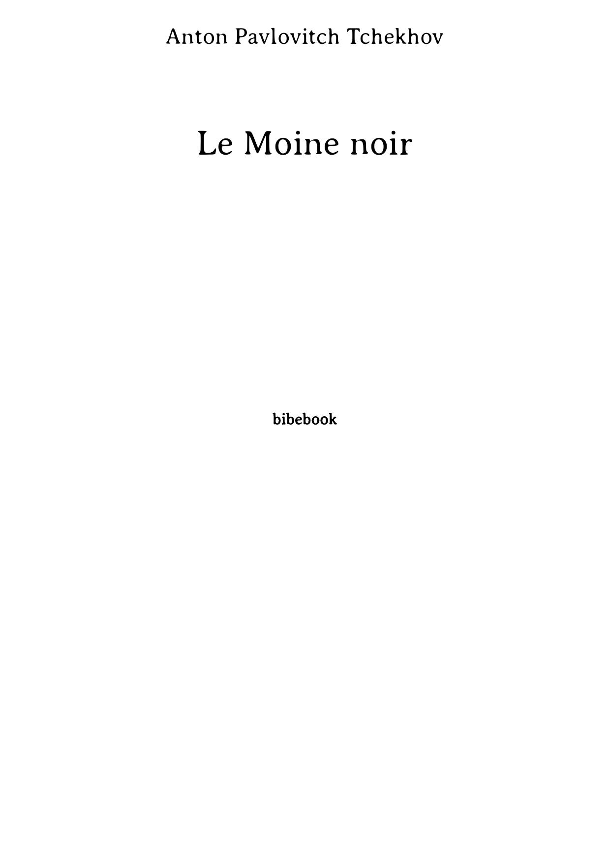 Le Moine noir