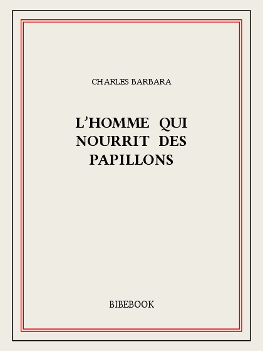 L’homme qui nourrit des papillons