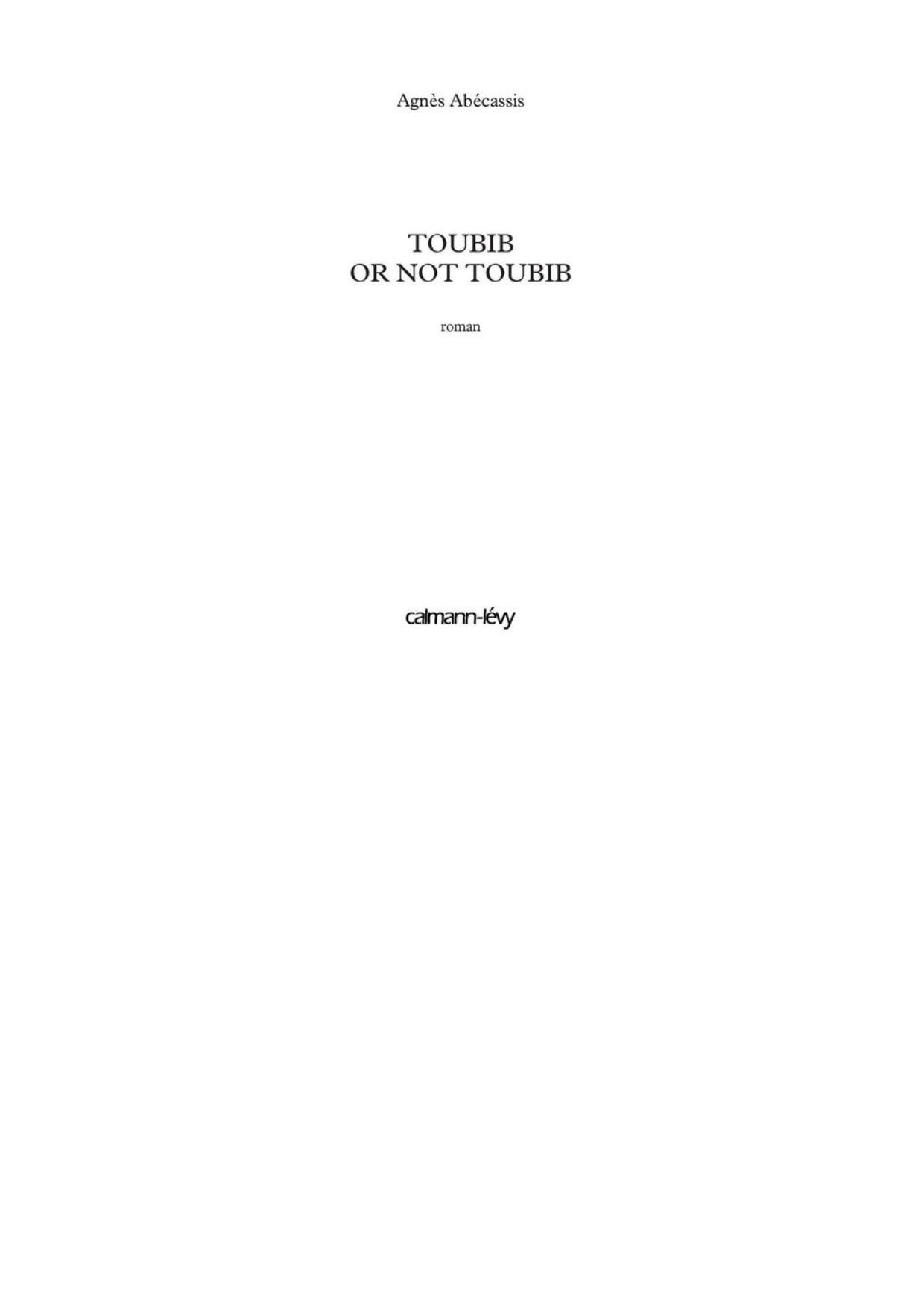 Toubib or not toubib