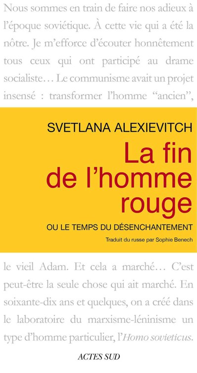 La fin de l'homme rouge (ou le temps du désenchantement)