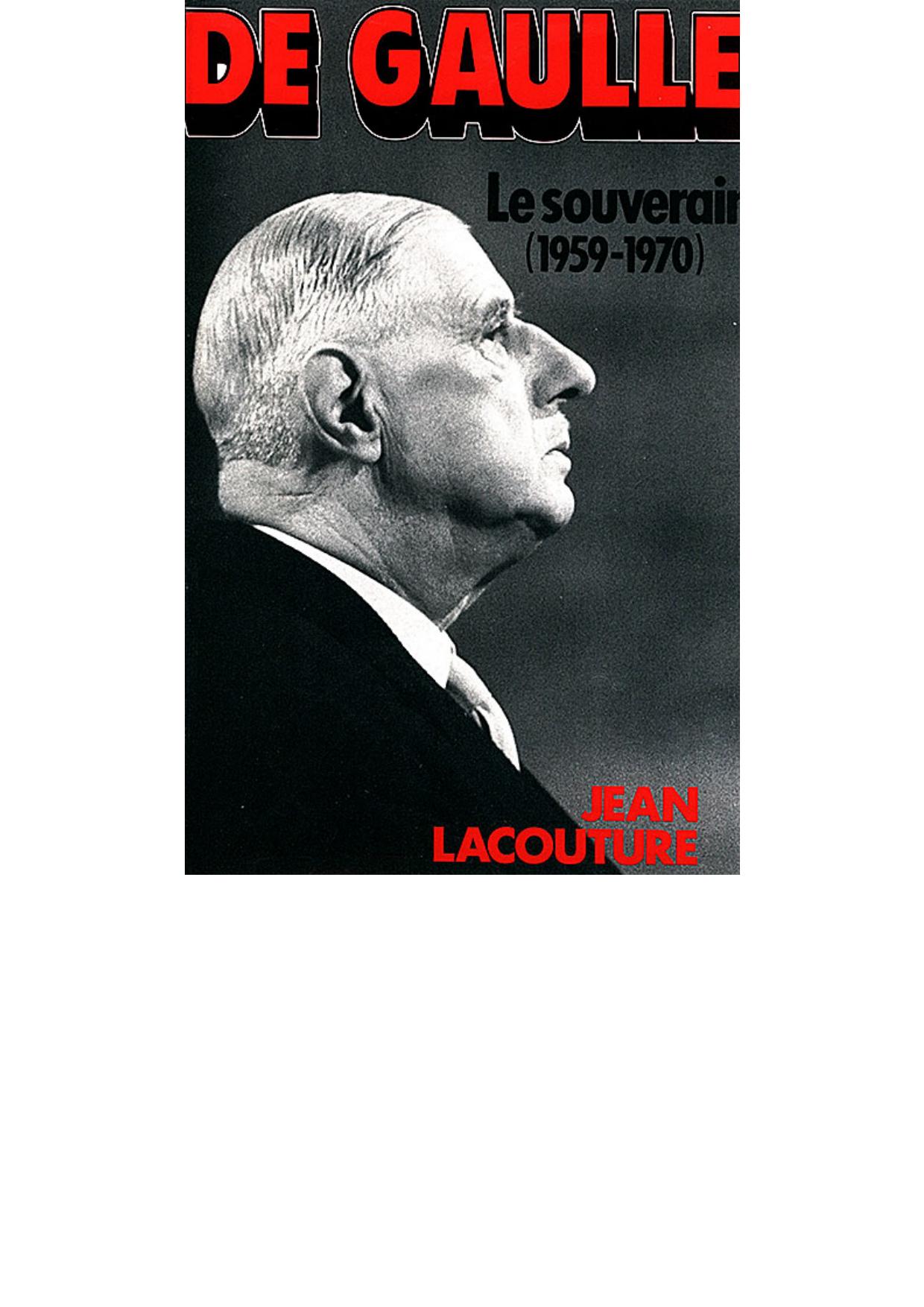 Le souverain (1959-1970)