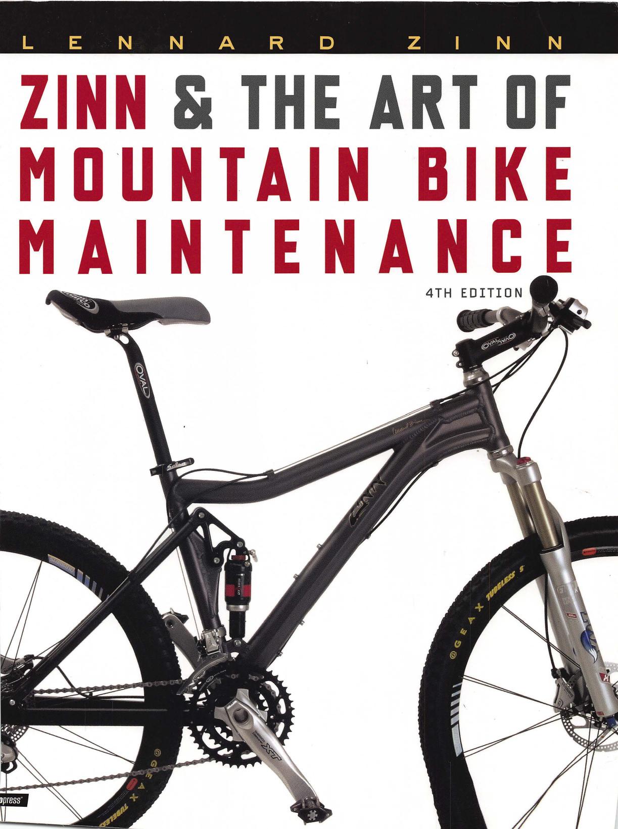 Zinn & the Art of Mountain Bike Maintenance