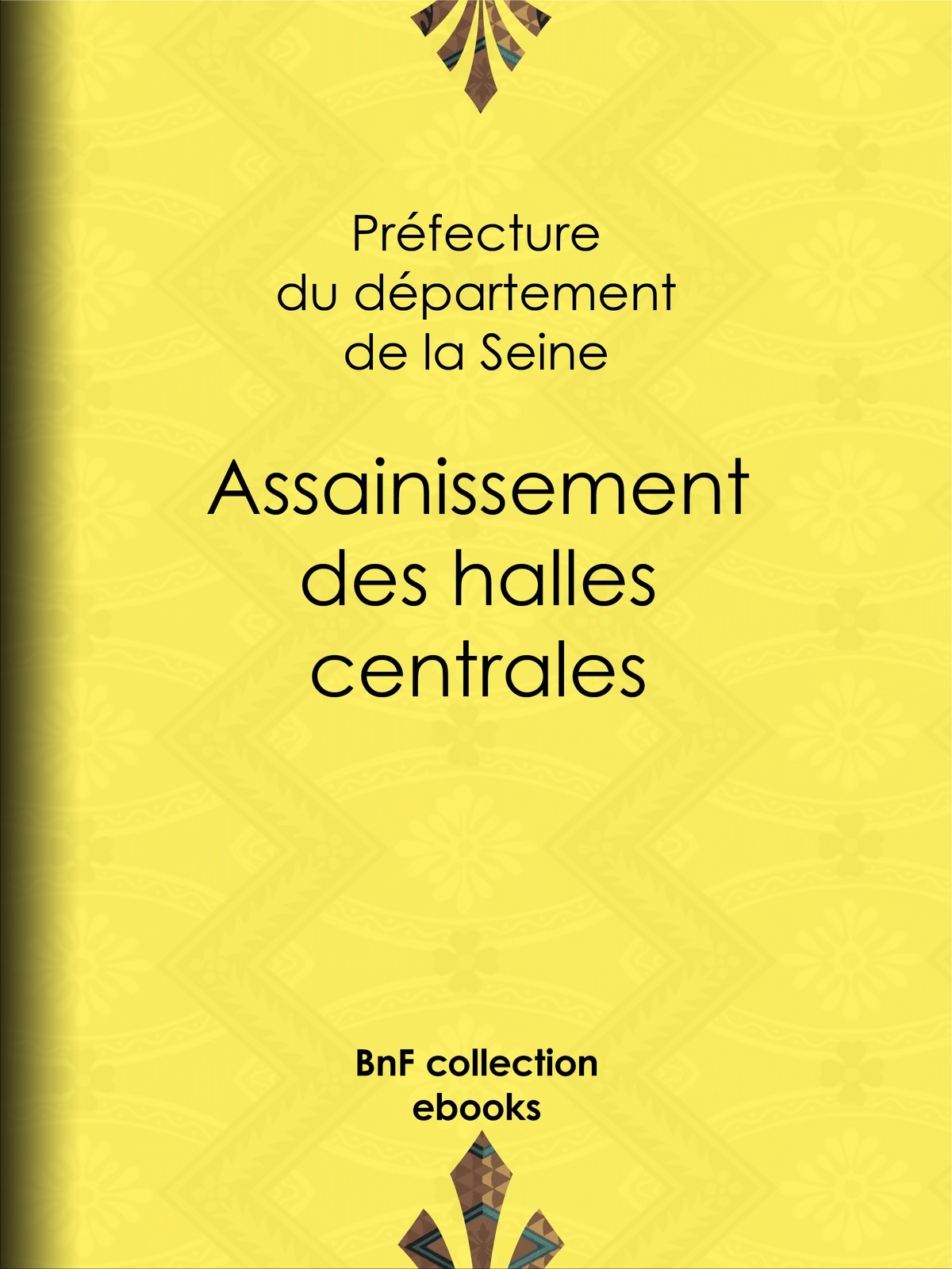 Assainissement des halles centrales - Résumé des travaux de la commission chargée d'examiner les questions qui se rattachent à cet assainissement
