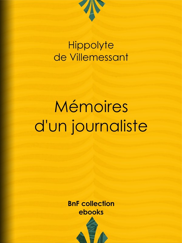 Mémoires d'un journaliste