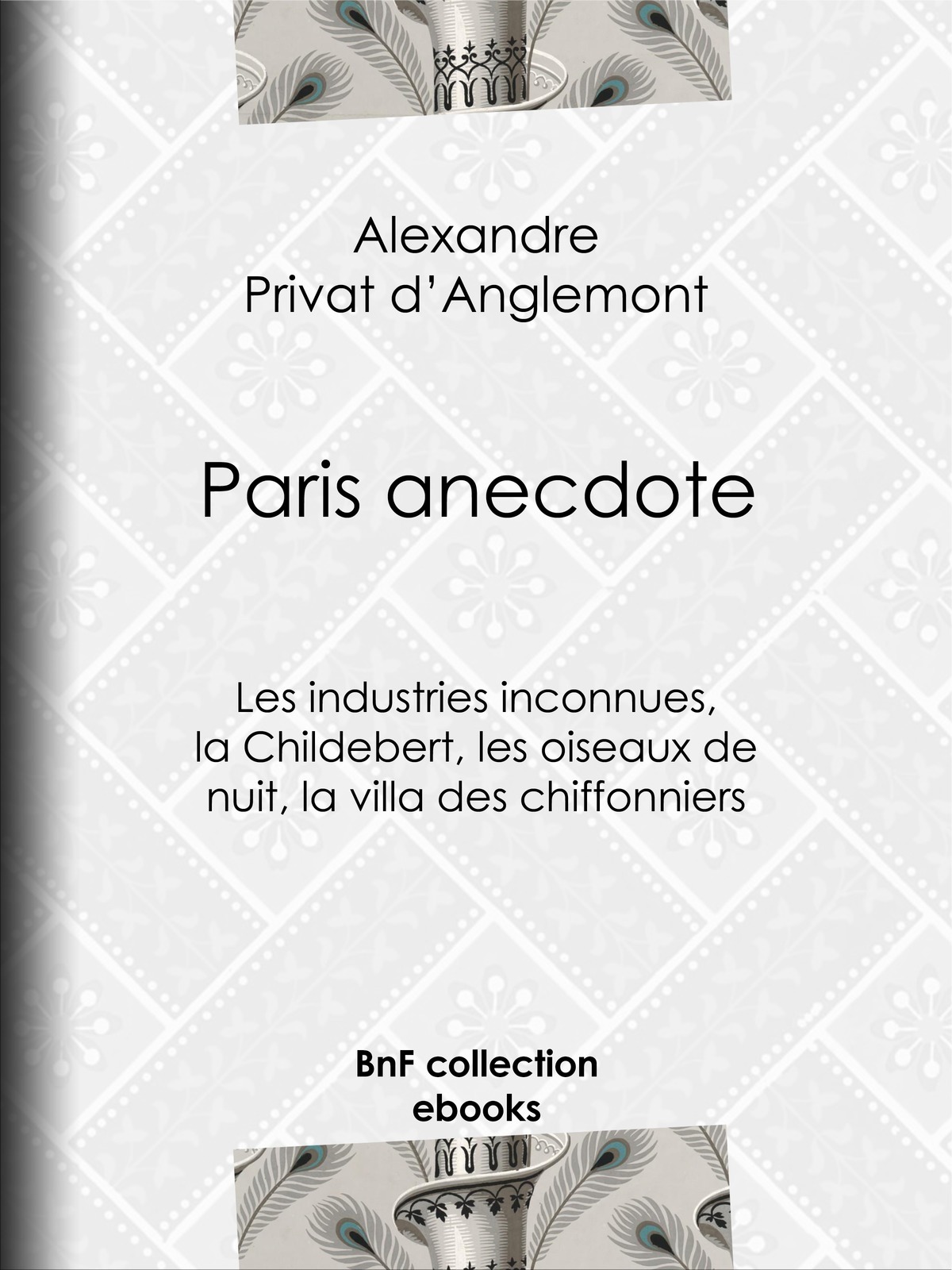 Paris anecdote - Les industries inconnues, la Childebert, les oiseaux de nuit, la villa des chiffonniers