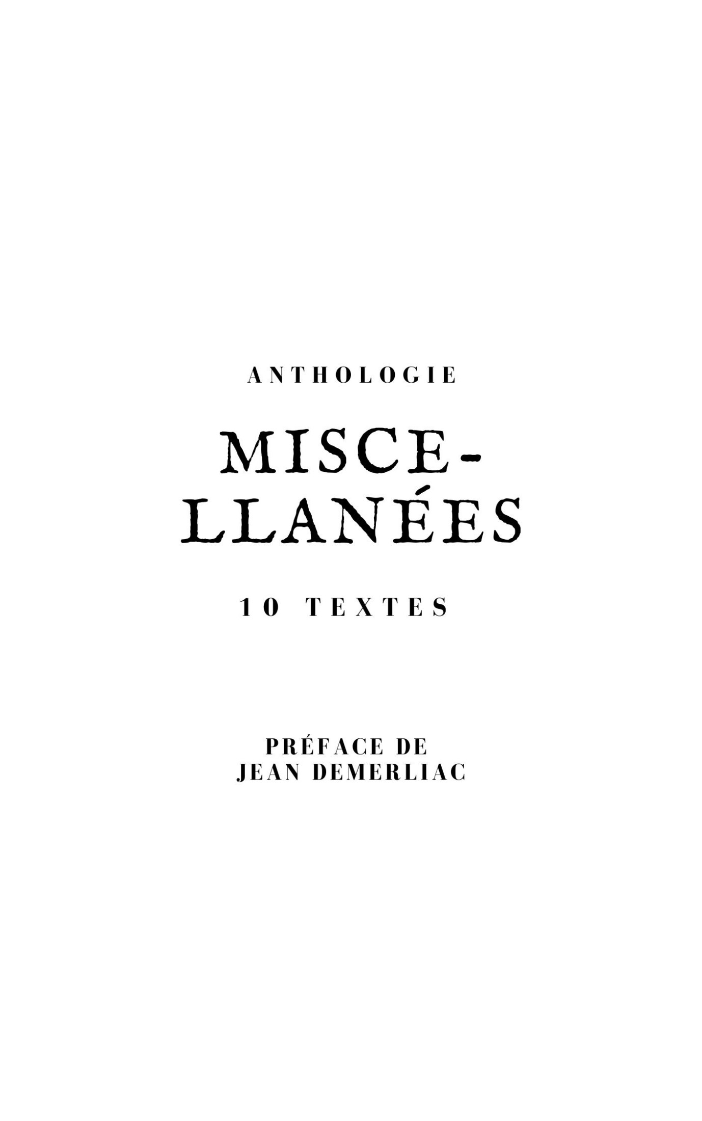 Miscellanées