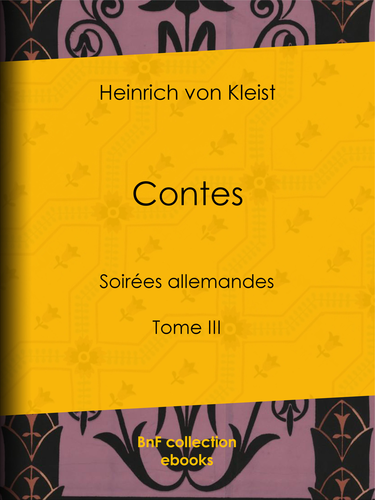 Contes - Soirées allemandes - Tome III