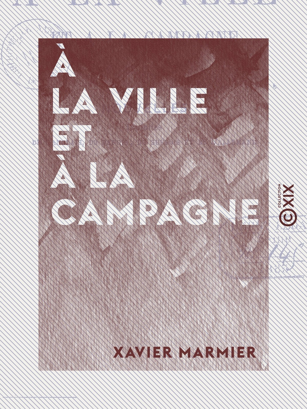 À la ville et à la campagne