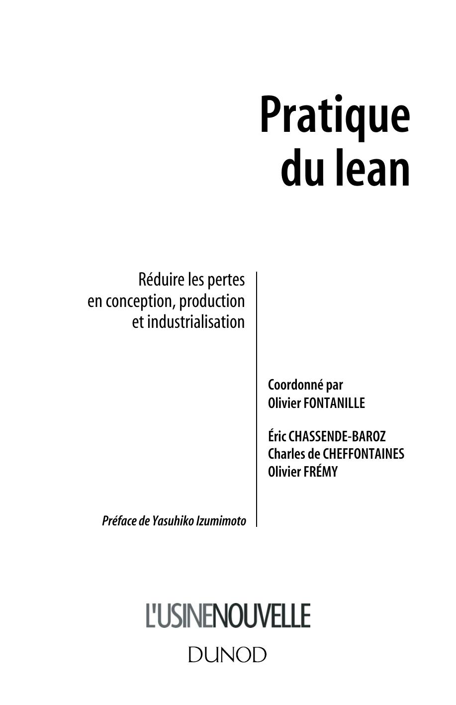 Pratique du lean