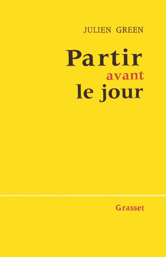 Partir avant le jour