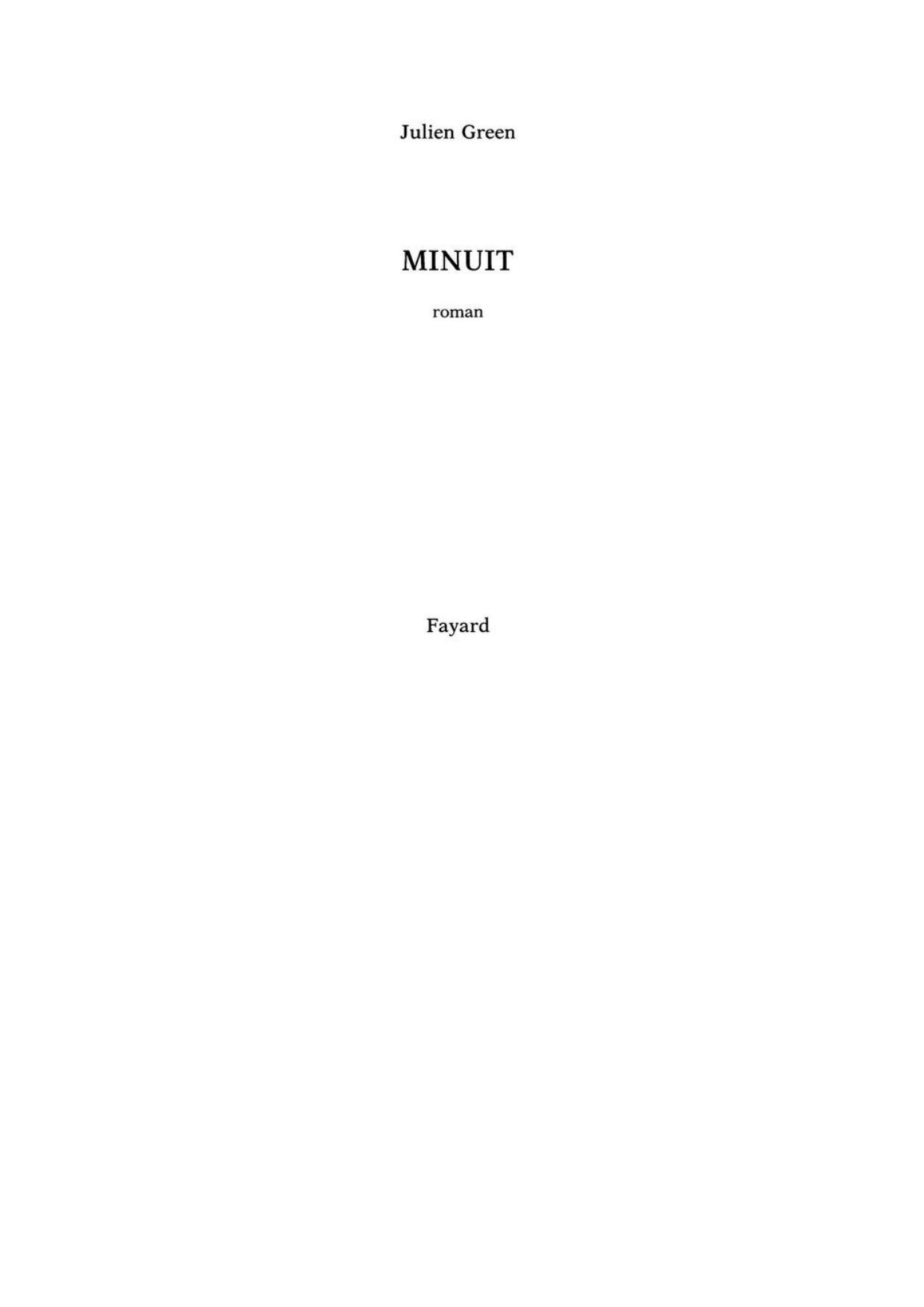 Minuit