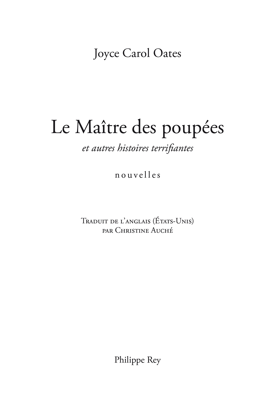 Le Maître des poupées